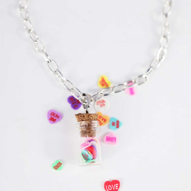 bottle of hearts bracelet